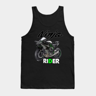 Kawasaki Ninja h2r Ninja Rider New Designed Tank Top